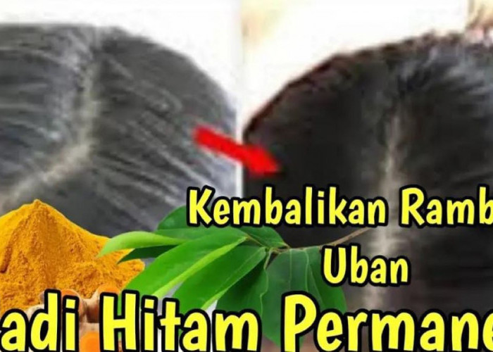 3 Perawatan Menghitamkan Uban Ala Rumahan, Rambut Kembali Hitam Berkilau Dalam 1 Malam