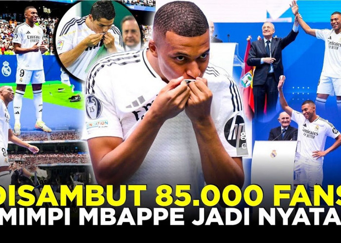 Perkenalan Kylian Mbappe di Real Madrid Pecahkan rekor Sang Idola Cristiano Ronaldo, Mimpi Jadi Kenyataan!