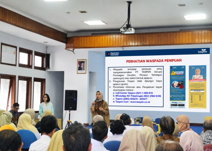 PT TASPEN Pekalongan Gelar Sosialisasi Kewaspadaan Modus Penipuan Mengatasnamakan TASPEN