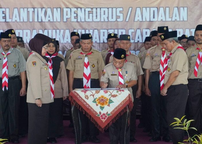 Lantik Pengurus Baru, Pramuka Kwarcab Batang Siap Hadirkan Kegiatan yang Terhalang Pandemi