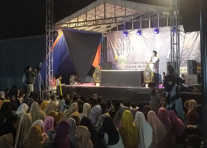 Pemerintah Desa Tangkil Kulon Gelar Tasyakuran Sedekah Bumi dan Ngaji Budaya Bersama Ki Haryo Enthus Susmono