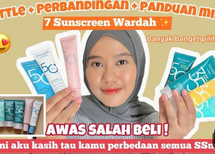 3 Sunscreen Wardah SPF 50 untuk Usia 40 Tahun Ke Atas, Bantu Atasi Flek Hitam dan Penuaan Dini