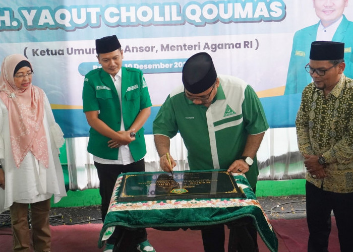 Peresmian Gedung Ansor Batang: Menteri Agama Ingatkan Pentingnya Sikap dan Martabat Organisasi