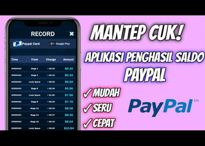 5 Aplikasi Penghasil Saldo PayPal Cepat yang Bisa Kamu Gunakan, Sudah Banyak yang Berhasil