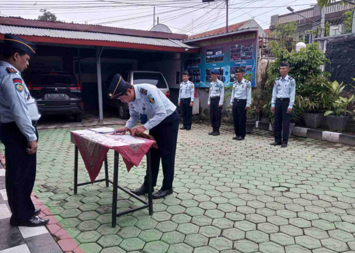 Tingkatkan Pembangunan Zona Integritas, Rupbasan Kelas I Pekalongan Lakukan Penanda Tanganan Pakta Integritas