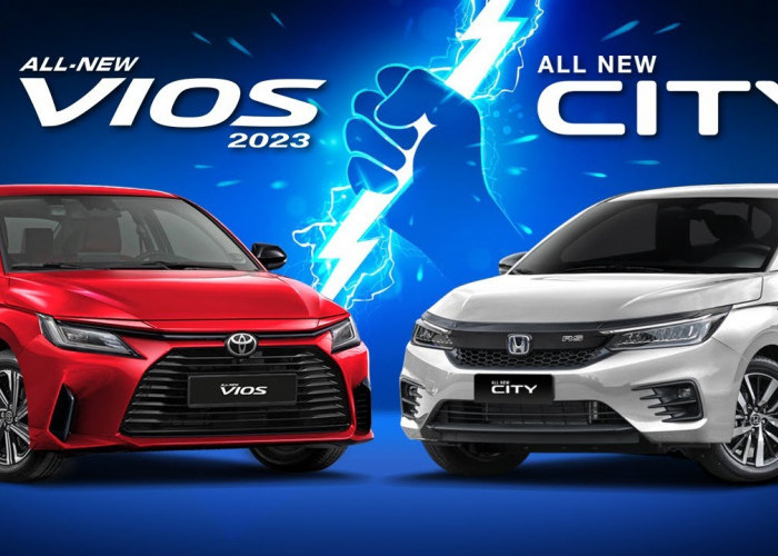 Komparasi Mobil Sedan: 6 Perbedaan Toyota All New Vios vs Honda All New City, Kamu Pilih yang Mana?