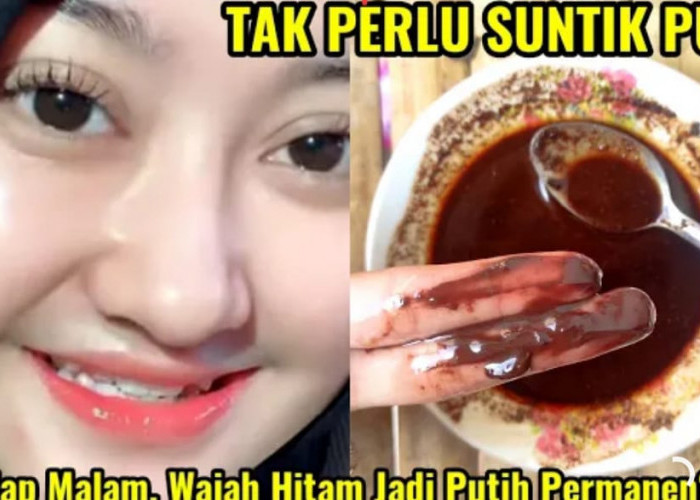 4 Cara Bikin Wajah Glowing dan Putih Dalam 1 Malam, Bantu Atasi Noda Hitam di Wajah Efektif Hilangkan Kerutan