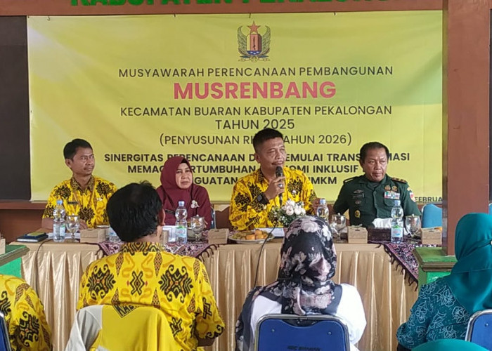 Musrenbang Kecamatan Buaran Bahas Terkait Infrastruktur, Pemerintahan, Sosial, Budaya dan Ekonomi