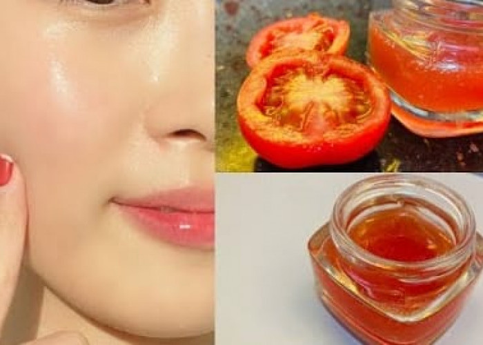 3 Cara Menghilangkan Kerutan di Wajah dengan Tomat, Cuma Pakai Bumbu Dapur Kulit Glowing Awet Muda