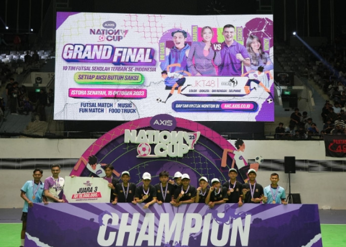 AXIS Nation Cup 2023, SMAN 11 Semarang Berhasil Raih Juara Tiga