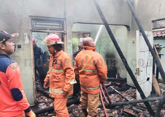 Rumah Sopir Angkot Kebakaran