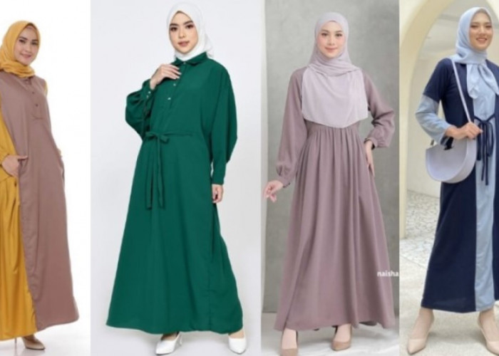 Tren Fashion Ramadan: Inspirasi Gamis Modern dan Stylish Cocok Dipakai Saat Kajian Selama Bulan Puasa