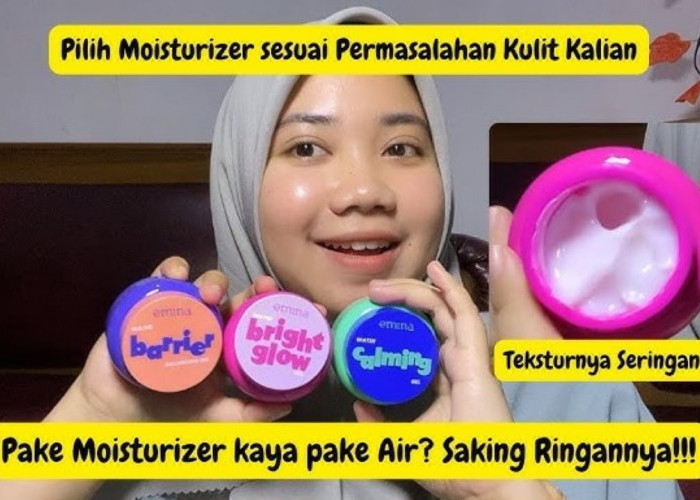 3 Varian Moisturizer Emina Terbaru yang Cocok untuk Remaja, Atasi Kulit Kusam Sampai Sensitif 