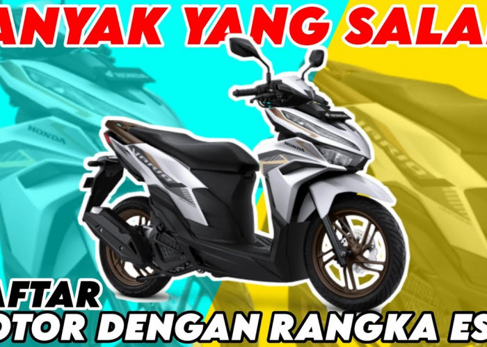 Bosan dengan Rangka Tubular? Inilah 6 Motor Matic Honda yang Menggunakan eSAF dan Harganya