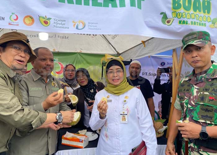 Pemkab Batang Tepis Citra Buruk Durian Tali Merah, Gelar Festival Buah Nusantara