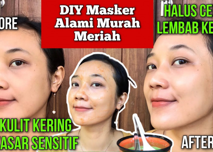 Masker Wajah Alami untuk Kulit Kering dan Sensitif, Ternyata Mudah Banget Raciknya!