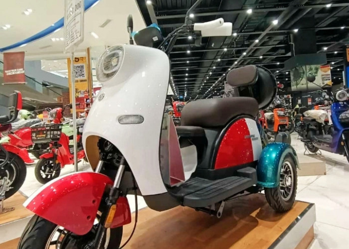 Pacific Crosser Electric: Sepeda Listrik Roda 3 Cocok Buat Kamu Yang Takut Naik Motor