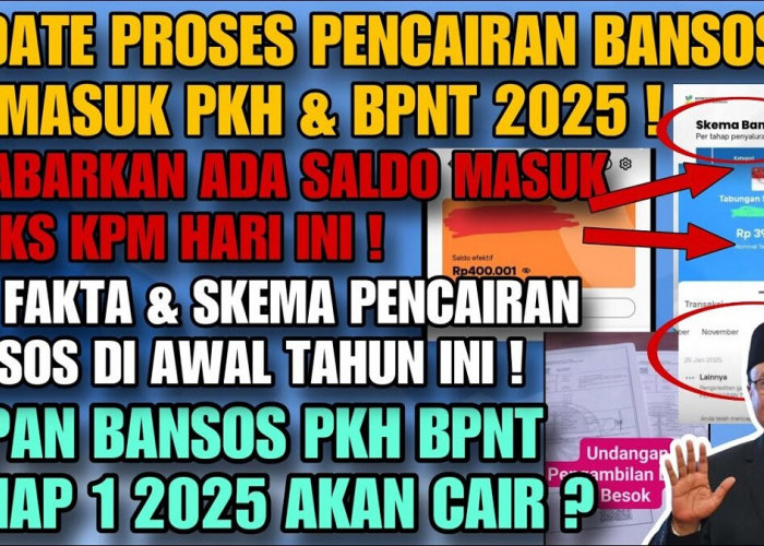 BARU SAJA! Saldo KKS Dikabarkan Masuk Hari Ini! Cek Fakta dan Skema Pencairan Bansos 2025