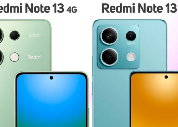 Bingung Pilih Mana? Simak Review Perbandingan HP Varian Redmi Note 13 4G dan Redmi Note 13 5G  
