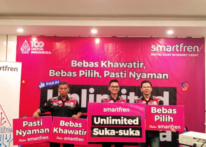 Smartfren Paket Unlimited Suka-suka Mulai Rp9 Ribuan:Bisa Internetan Bebas Khawatir, Bebas Pilih, Pasti Nyaman