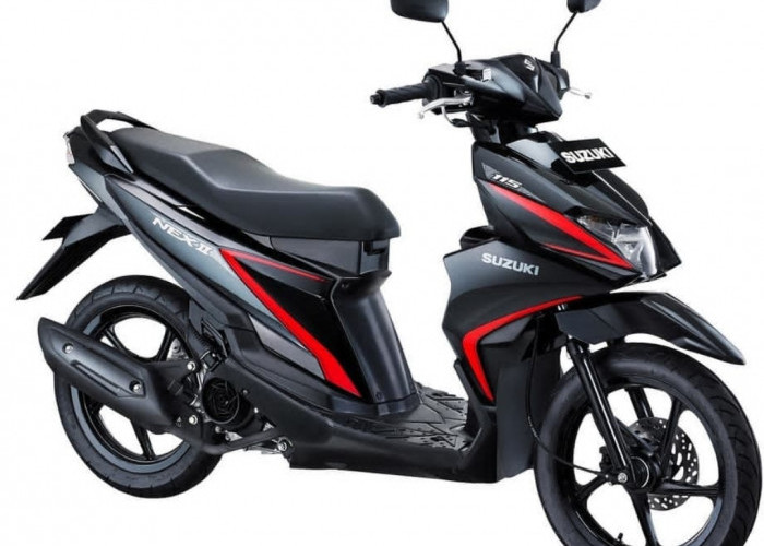 Suzuki Nex II 2024 Siap Merebut Pasar Skuter Matic, Honda Beat Perlu Waspada!
