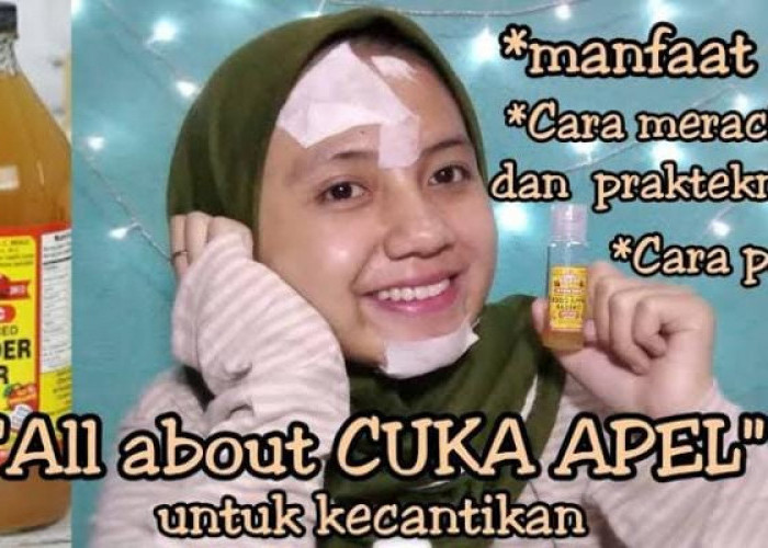 3 Cara Gampang Memutihkan Wajah Pakai Cuka Apel, Saatnya Bebas Flek Hitam dan Kerutan Tanpa Skincare Mahal