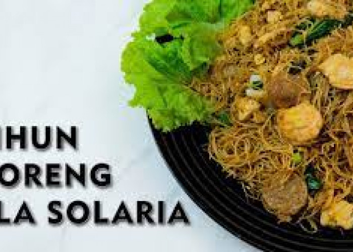 Cuma Pakai Bahan Simpel Ini, Bisa Jadi Menu Sahur Praktis! Resep Bihun Goreng ala Solaria yang Bikin Ketagihan