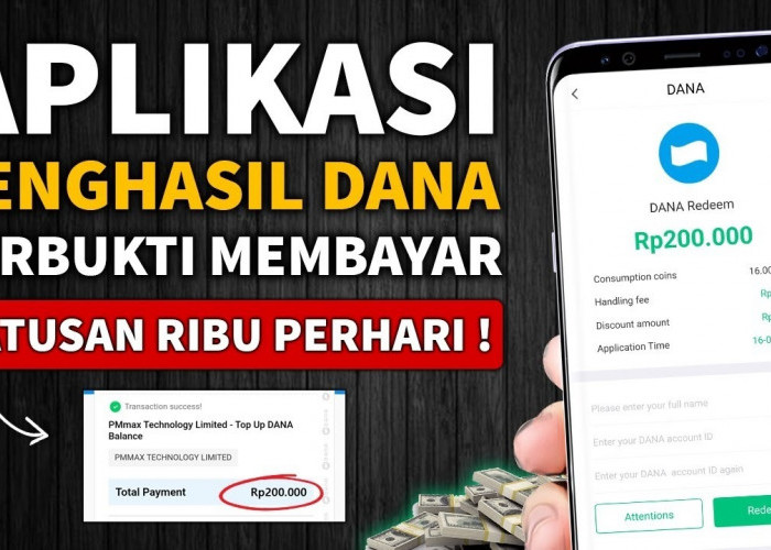 Aplikasi Penghasil Saldo Dana Gratis Terbaru 2025! Cepat Cair dan Terbukti Membayar Hingga Rp200 Ribu