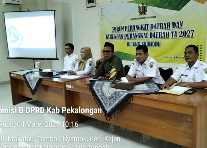 Komisi B DPRD Kabupaten Pekalongan Dorong Peningkatan Produktivitas Sektor Pertanian dan Perikanan