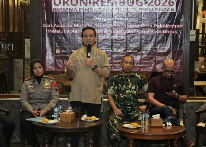 Urun Rembug Wali Kota dan BEM Unikal Bahas Masa Depan Pembangunan Kota Pekalongan
