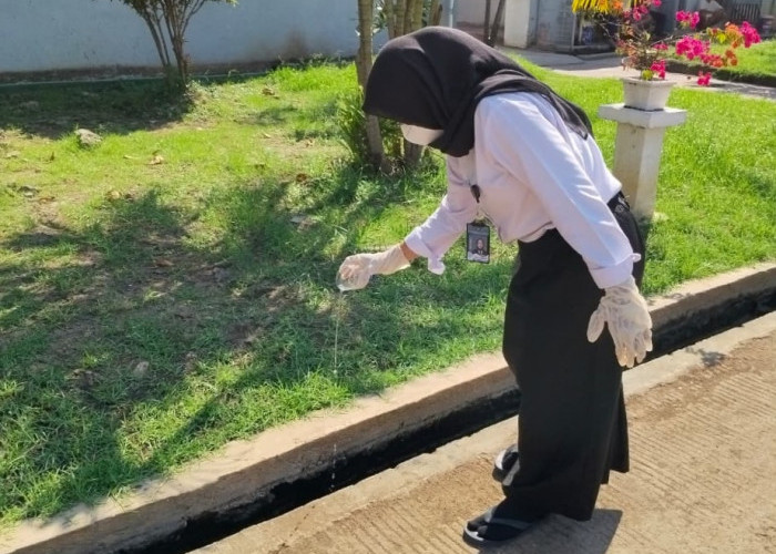 Lapas Pekalongan Gencarkan PSN, Sebar Obat ABT untuk Cegah DBD di Lingkungan Hunian