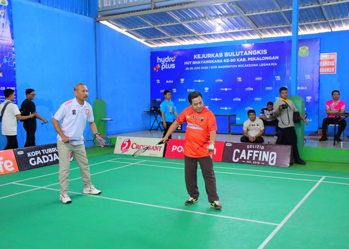 Plt. Bupati Pekalongan Sukirman Dorong Pembinaan Atlet Muda Lewat Kejurkab Bulutangkis Bhayangkara Cup 2026