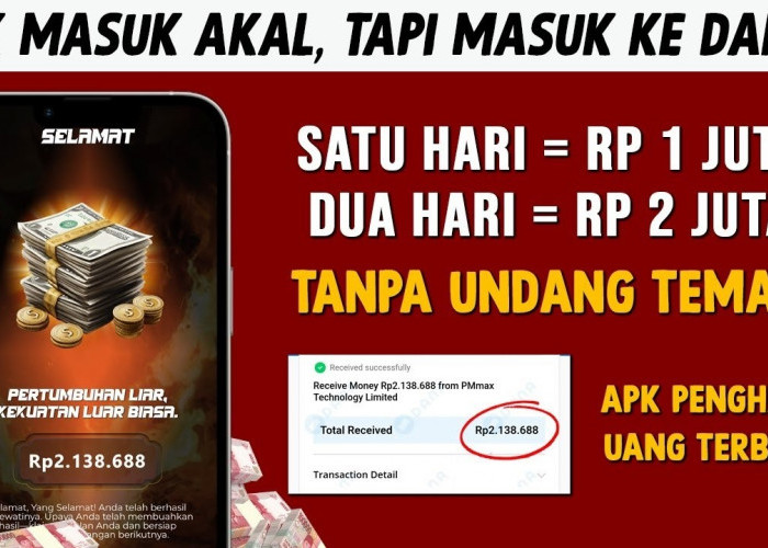 Aplikasi Penghasil Uang Tercepat 2025, Modal Rebahan Bisa Dapat Saldo Dana Rp2 Juta dalam 2 Hari!