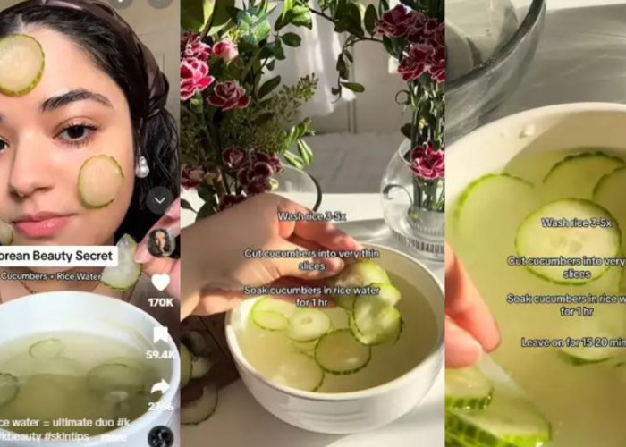 DIY Masker Air Beras Agar Wajah Glowing Alami, Cukup Tambahkan 1 Bahan Ini