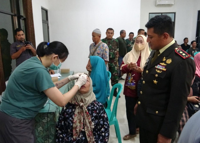 Kodim Pekalongan Gelar Bhakti Sosial Operasi Katarak Gratis bagi Masyarakat