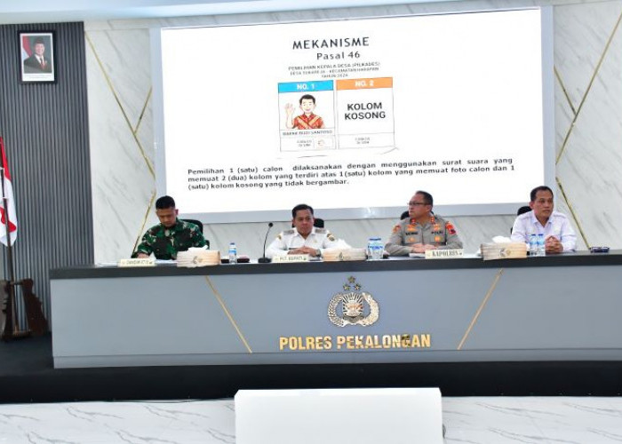 34 Desa di Kabupaten Pekalongan Gelar Pilkades Serentak 2026, Polisi Wanti-Wanti Politik Uang hingga Hoaks