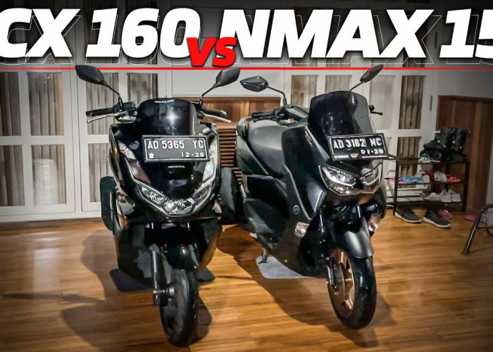 Skutik Paling Laris! Ternyata Begini Perbandingan Spesifikasi dan Harga Honda PCX 160 dengan Yamaha NMAX 155