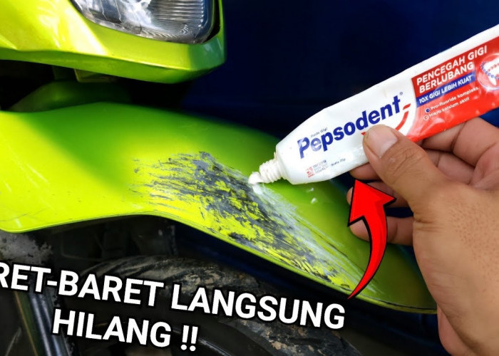 Auto Hemat Biaya! Trik Ampuh Hilangkan Baret Motor dan Trik Spion Tahan Air, Cuma Pakai 1 Bahan Dapur