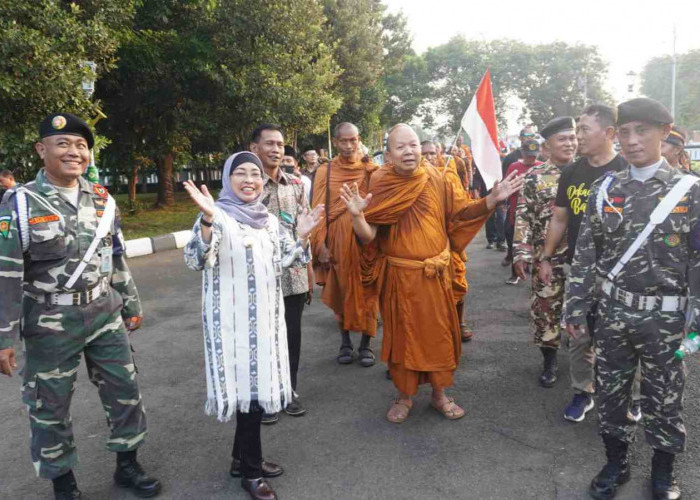32 Biksu Peserta Thudong Mengaku Perjalanan di Wilayah Kabupaten Batang Paling Sejuk, Ternyata Ini Penyebabnya