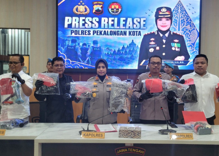 Polres Pekalongan Kota Ungkap Jaringan Narkoba hingga Pengeroyokan dan Pencurian, Belasan Tersangka Diringkus