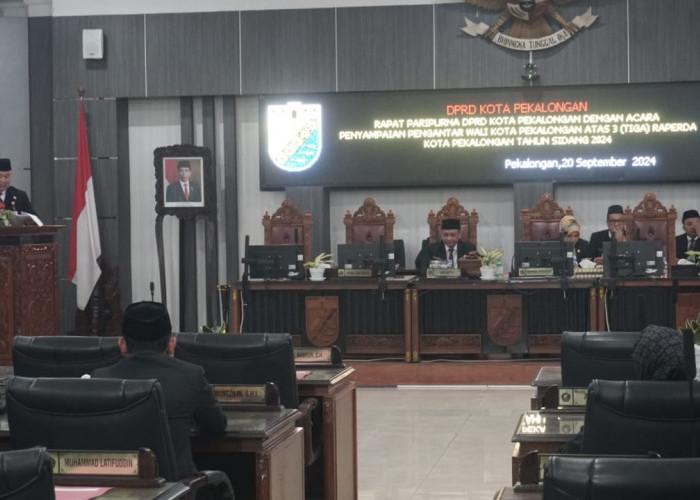 Tiga Raperda Diusulkan ke DPRD Kota Pekalongan