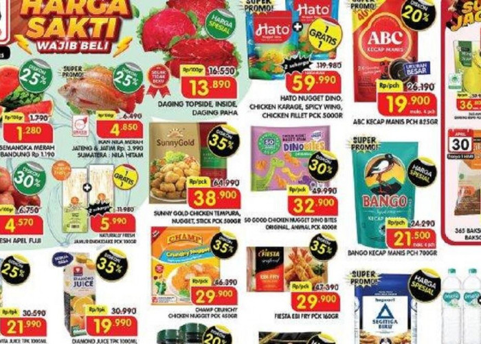 Gila-Gilaan! Promo Superindo Periode 29 April-1 Mei 2025, Diskon Besar Hingga 45% Wajib Kalian Sikat!