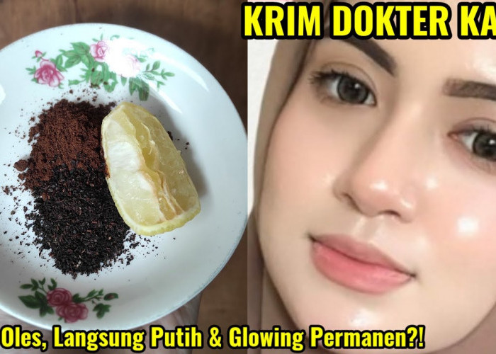 3 Cara Menghilangkan Flek Hitam dengan Masker Kopi dan Jeruk Nipis, Bikin Glowing Tanpa Kerutan dan Awet Muda 