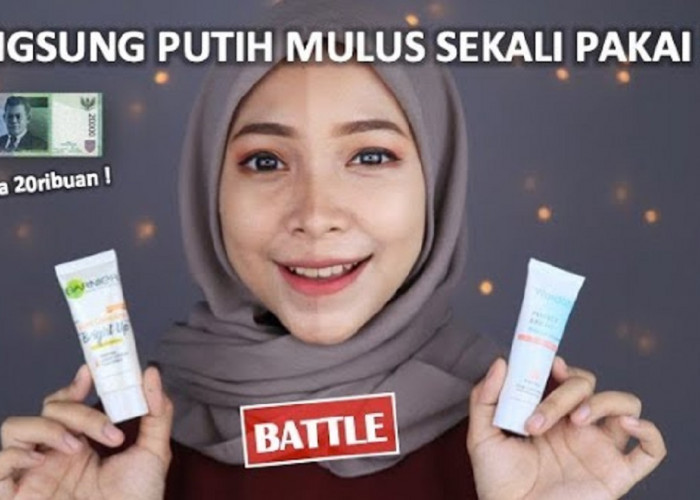 Battle Review Tone Up Cream 20 Ribuan dari Wardah dan Garnier, Mana Paling Bagus?