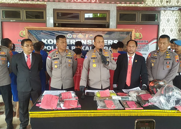 Operasi Aman Candi 2025 di Kabupaten Pekalongan Tuntas, 12 Tersangka Diamankan