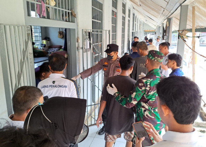 Razia dan Tes Urine Serentak, Lapas Pekalongan Tegaskan Komitmen Zero Halinar