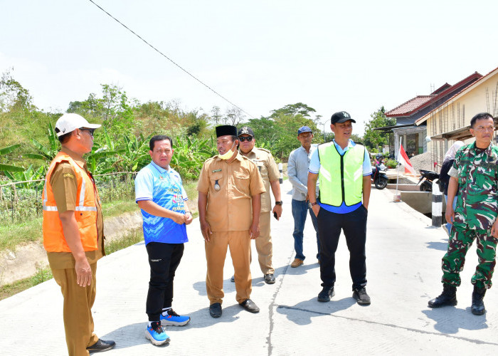 Jalan Bukur-Ponolawen Sudah Rampung, Plt. Bupati Pekalongan Sukirman: Tunggu Masa Teknis 21 Hari