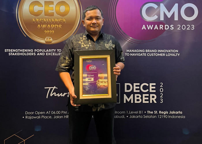JNE Raih Penghargaan Best Chief Marketing Officer Award 2023 