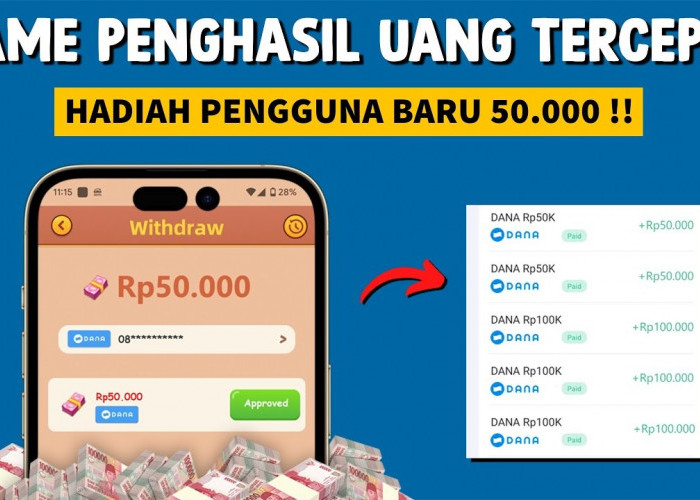 Game Penghasil Saldo Dana 2025 Ini Beneran Bayar Rp50.000 untuk Pengguna Baru, Begini Caranya