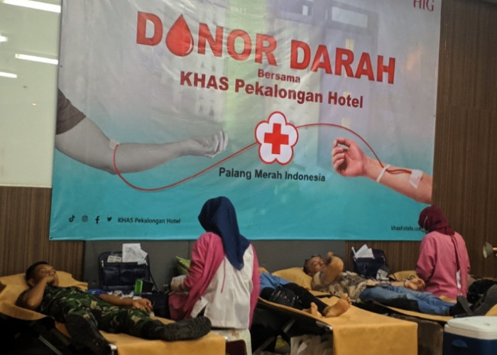 Bentuk Kepedulian Sosial, Hotel Khas Pekalongan Kembali Gelar Donor Darah